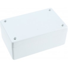1594CGY, 1594 Series Light Grey Flame Retardant ABS Enclosure, IP54, Light Grey Lid, 104 x 66 x 33mm