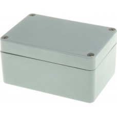 P 081106 ENCLOSURE, Euronord II Series Grey Polyester Enclosure, IP65, Grey Lid, 110 x 75 x 55mm