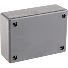 Black ABS Enclosure, Black Lid, 88.9 x 63.5 x 32.39mm