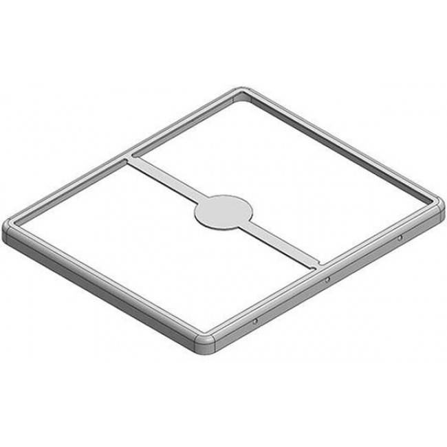 MS595-10F, RF Shield Frame 1.984" (50.40mm) X 2.343" (59.50mm) Solder