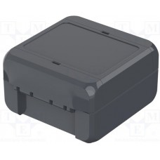 B 080805 ABS 7024, Enclosure: multipurpose; X: 80mm; Y: 89mm; Z: 47mm; BOCUBE; ABS