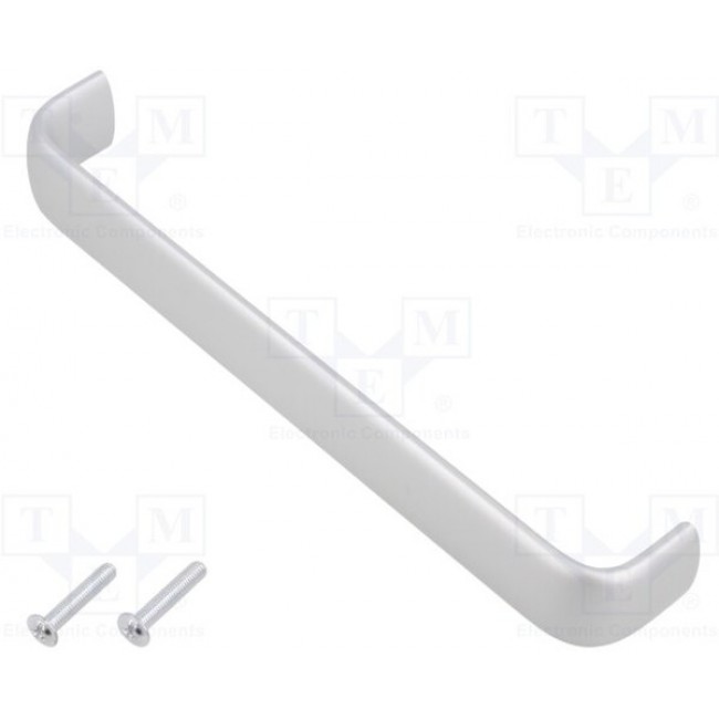 UA-00-340192, Handle; aluminium; natural; H: 32mm; L: 201mm; W: 25.5mm