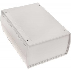 Light Grey Polycarbonate Enclosure, IP53, 185.5 x 136 x 80mm