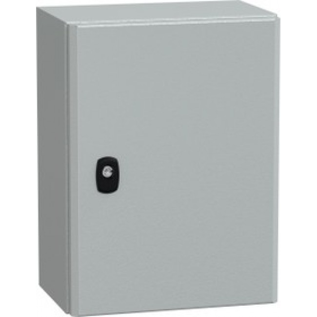 Door, (H x W x D) 400 x 300 x 200 mm, IP66, steel, light gray, NSYS3D4320P