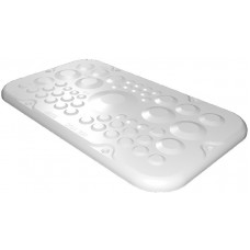 2561300, SZ Series RAL 7035 Plastic Gland Plate, 256mm W for Use with AX