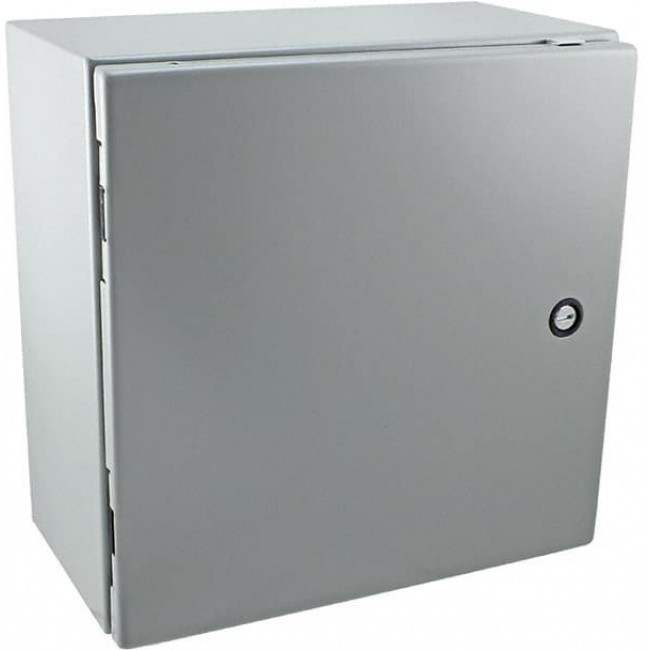 CSD16166, Concept Single-Door Enclosure, 16.00x16.00x6.00, Gray, Steel