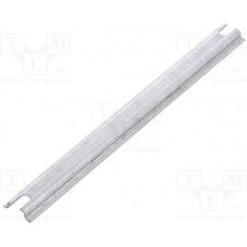 PRM0816, DIN rail; steel; W: 15mm; L: 149mm; P081606; Plating: zinc