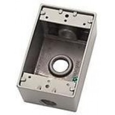 S100CN, Aluminum Wall Mount Outlet Box