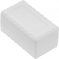 White ABS Enclosure, White Lid, 31.5 x 56.5 x 27.2mm