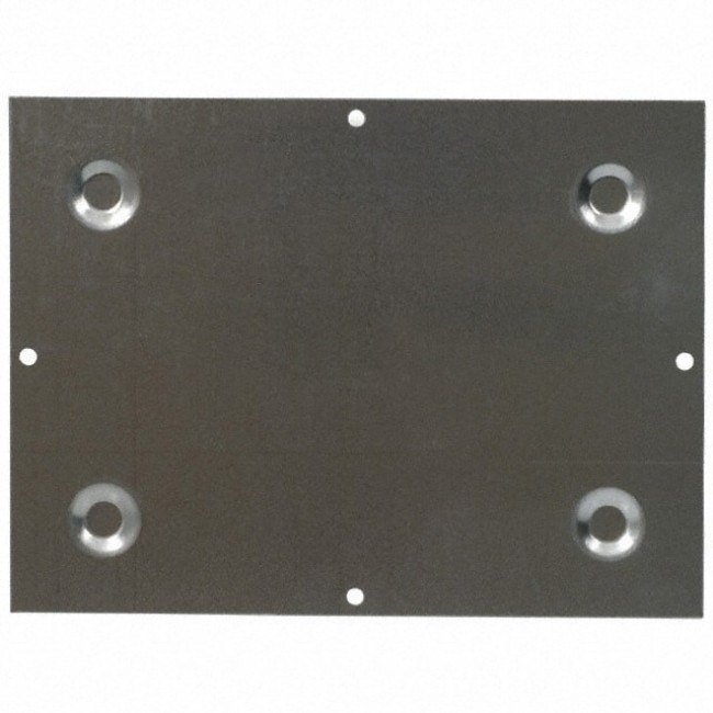 BPA-1513, Metal, Aluminum Plate 7.812" L x 5.812" W x 0.156" H (198.42mm x 147.62mm x 3.96mm) Natural