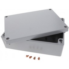 151-008, Silver Gray Aluminum Wall Mount Enclosure