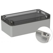 5U220010, Plastic Enclosure 80x160x55mm Grey Polycarbonate IP66