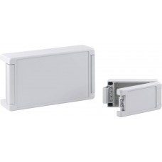 00127545, Bocube Alu Series Light Grey Aluminium Enclosure, IP66, IP68, IP69, IK07, IK08, Light Grey Lid, 363 x 242 x 120mm