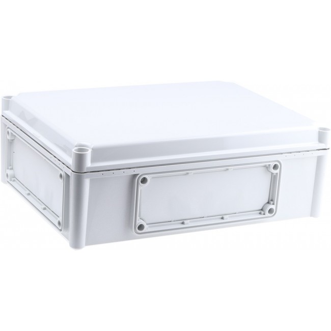 EKPE 130 G ENCLOSURE, EK Series Grey Polycarbonate Enclosure, IP66, IP67, Flanged, Grey Lid, 380 x 280 x 130mm