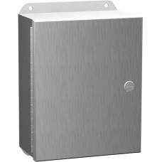 EJ866AL, Electrical Enclosures N4X, Eclipse Junior encl w/ panel - 8 x 6 x 6 - Alum