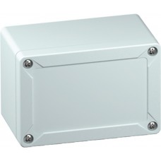 10090401, TG Series Grey ABS Enclosure, IP66, IP67, Grey Lid, 122 x 85 x 82mm