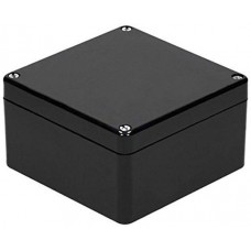 Black Polyester Enclosure, IP66, Black Lid, 220 x 120 x 90mm