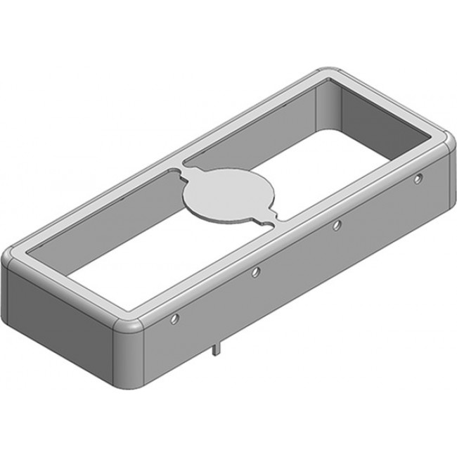 MS415-10F, EMI Gaskets, Sheets, Absorbers & Shielding 41.5 x 16.8 x 6.8mm Two-piece Drawn-Seamless RF Shield/EMI Shield FRAME (CRS)