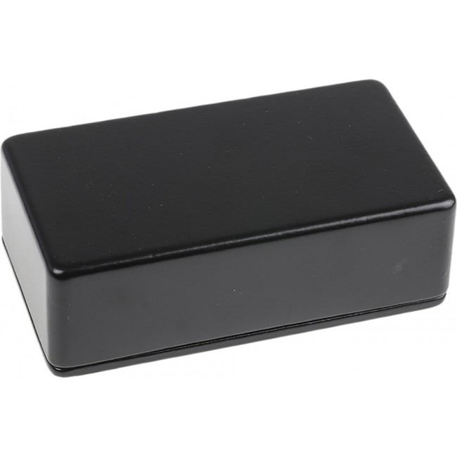 RTM5004/14-BLK, Diecast Aluminium Enclosure 5000 120x66x40mm Aluminium Black IP54