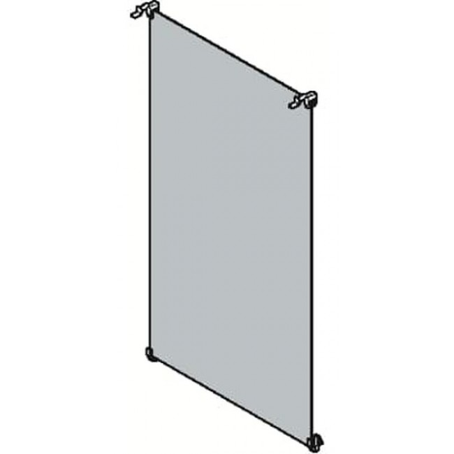 1SL0262A00 GEMINI-T4, GEMINI Series Steel Base Plate, 600mm H, 500mm W, 20mm L for Use with Gemini Boxes, Gemini Switchboard