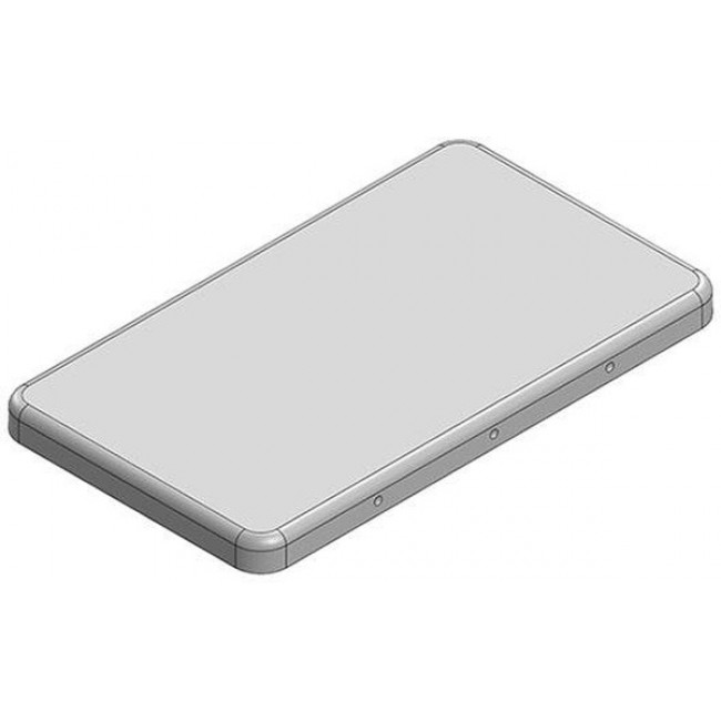 MS638-10C, 64.4 x 36.9 x 4mm Two-piece Drawn-Seamless RF Shield/EMI Shield COVER (CRS)