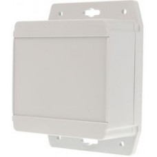 1555LF42GY, 1555F Series Grey ABS Enclosure, IP66, IP68, Flanged, Grey Lid, 105 x 105 x 62mm