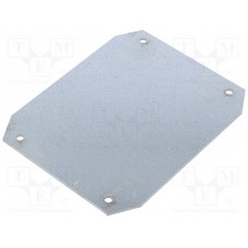 653.011, Mounting plate; steel sheet; SCAME-653.01; Series: ALUBOX