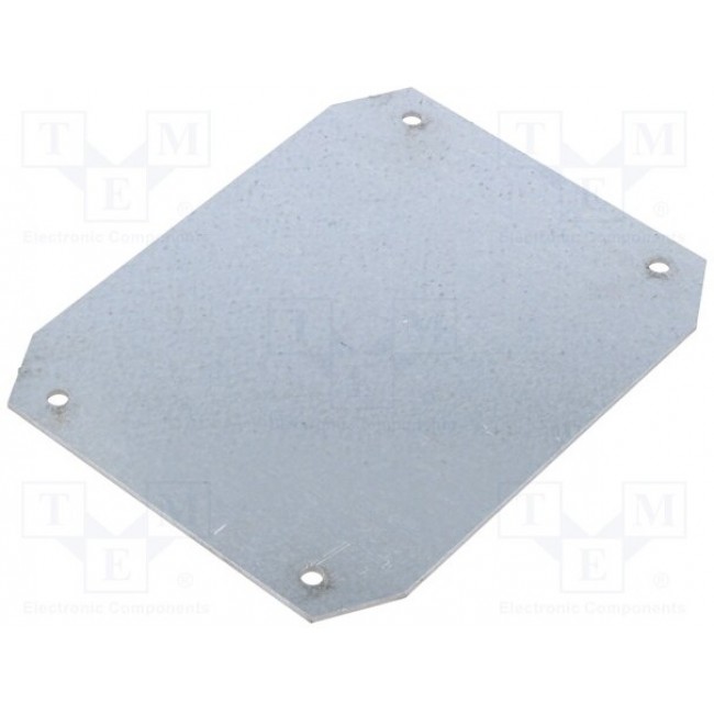 653.011, Mounting plate; steel sheet; SCAME-653.01; Series: ALUBOX