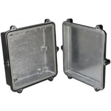 ANS-3825, Electrical Enclosures Aluminum Enclosure with EMI/RFI Shielding Gasket (6.4 X 6.4 X 2.2 In)