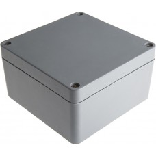 P 161609 ENCLOSURE, Euronord II Series Grey Polyester Enclosure, IP66, IP67, Grey Lid, 160.5 x 160 x 91mm