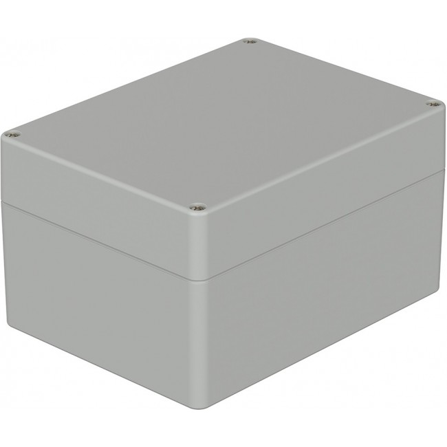 02238094, Euromas Series Light Grey Polycarbonate V0 Enclosure, IP66, IK07, Light Grey Lid, 160 x 120 x 90mm