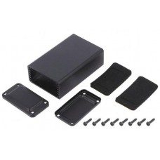 MTK465.9, Metal Enclosure MINITEKAL 71.2x43.25x23mm Aluminium Black