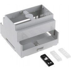 CNMB/5/2, Modular Enclosure Enclosure Type CNMB Series , 88 x 58 x 90mm, Polycarbonate DIN Rail Enclosure