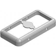 MS220-30F, EMI Gaskets, Sheets, Absorbers & Shielding 22 x 11.3 x 2.8mm Two-piece Drawn-Seamless RF Shield/EMI Shield FRAME (CRS)