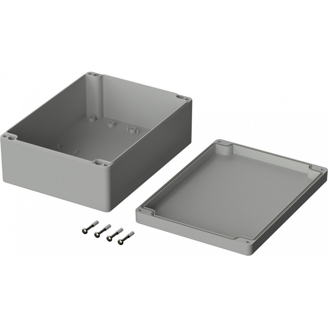 03223000, Enclosures for Industrial Automation ENCLOSURE, EUROMAS ABS, 150 X 200 X 75MM, LIGHT GRAY, T 223 [091520080]