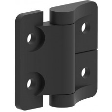 209912, Leaf Hinge Zamak Black Coating