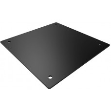 DNFPBK1, Metal, Steel Cover 5.000" L x 5.000" W x 0.070" H (127.00mm x 127.00mm x 1.78mm) Black