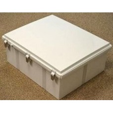 PTQ-11050, Electrical Enclosures PC+10% Fiberglass Box with Stainless Steel Latch (10.2 X 6.3 X 3.9 In)