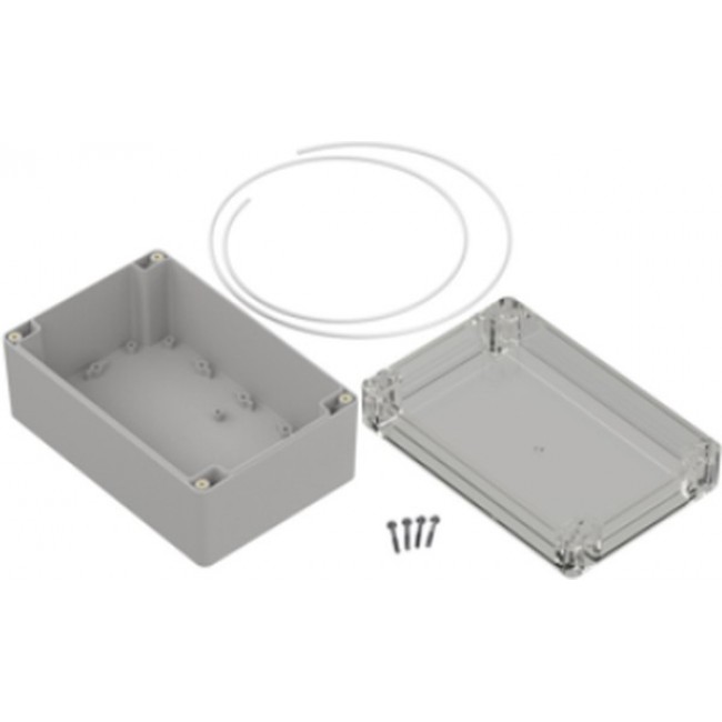 Polycarbonate Enclosure, 90.3 x 120.1 x 180.1mm