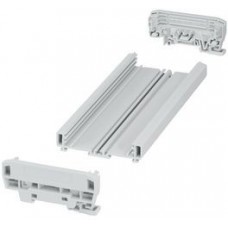 1300350, DIN-Rail Enclosure Kit UM-BASIC, 204x40x92mm, PVC