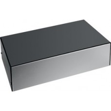 383.18, Shell case 38 153x160x69.5mm Aluminium Black / Silver IP40