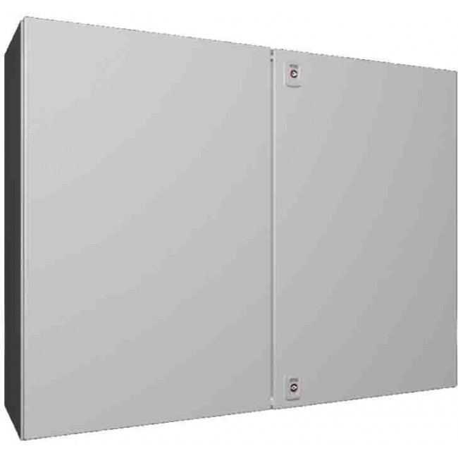 1130000, AX Series RAL7035 Sheet Steel Enclosure, IP55, IK10, Grey Lid, 1000 x 760 x 300mm