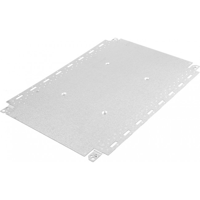 24822-007, Steel Mounting Plate, 1mm H, 444mm W, 310mm L for Use with Interscale M Electronic Case