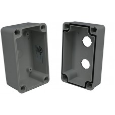PBB-11817-2, Electrical Enclosures Polycarbonate Two Push Button Box (5.1 X 3.2 X 3.4 In)