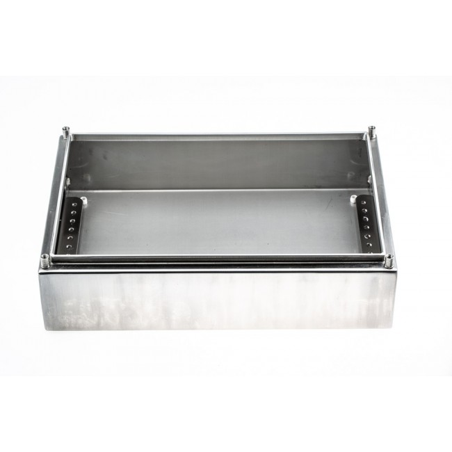 304 Stainless Steel Terminal Box, IP66, 300 mm x 200 mm x 80mm