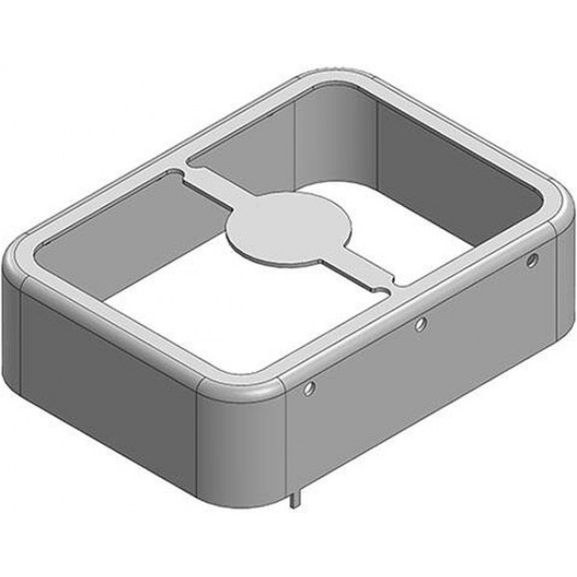 MS323-30F, EMI Gaskets, Sheets, Absorbers & Shielding 32.3 x 23.8 x 9mm Two-piece Drawn-Seamless RF Shield/EMI Shield FRAME (CRS)