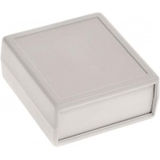 Light Grey ABS Enclosure, IP42, 69.3 x 63.3 x 29.1mm