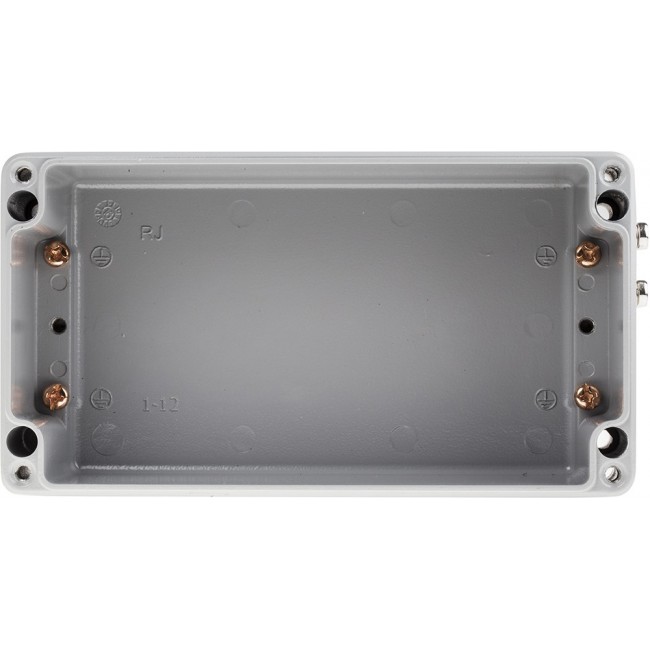 Aluminium Enclosure, IP65, IP66, IP67, IP68, Grey Lid, 81 x 220 x 120mm