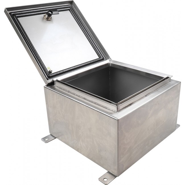 304 Stainless Steel Wall Box, IP69K, 300 mm x 300 mm x 200mm