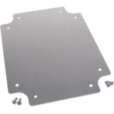 PUX-16537, Metal, Aluminum Panel, Inner 6.100" L x 4.600" W x 0.060" H (154.94mm x 116.84mm x 1.52mm)